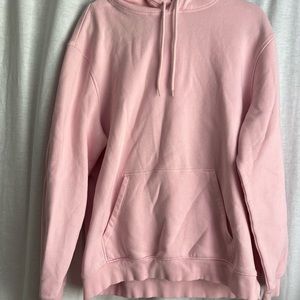 pink hoodie
